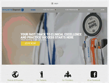 Tablet Screenshot of integrativediagnosis.com